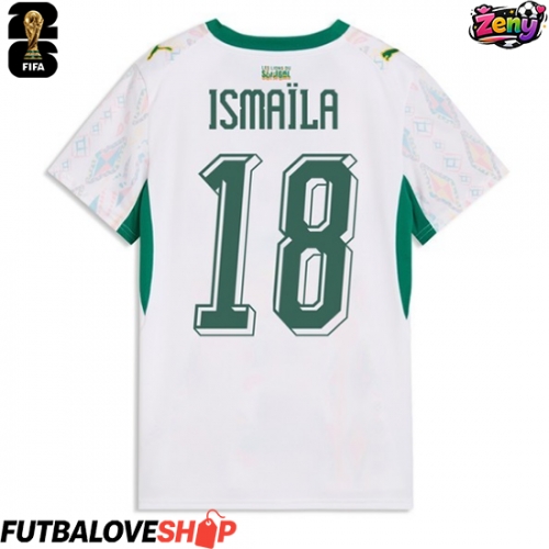 Dres Senegal Ismaila Sarr #18 Domáci pre Ženy MS 2026 Krátky Rukáv